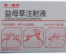 成一制药 益母草注射液